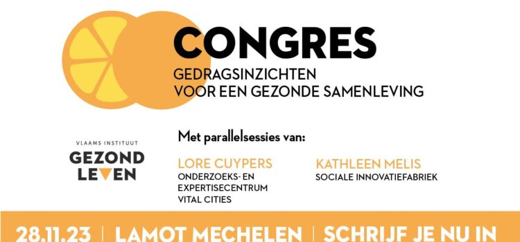 Gezond Leven conference ‘Behavioural insights for a healthy society’ 